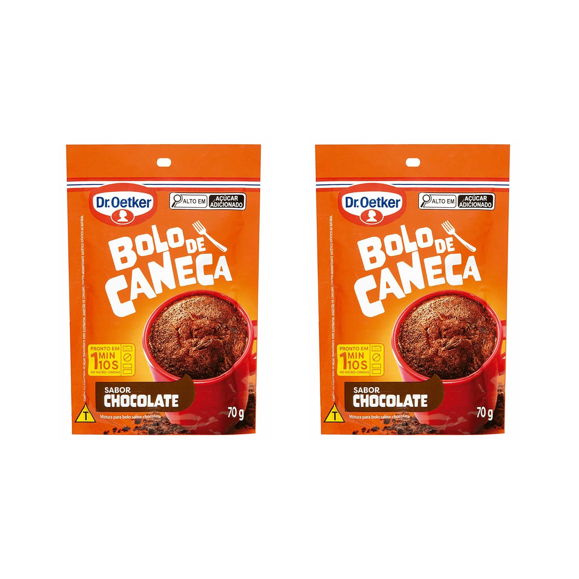 Dr. Oetker Mug Cake Mix: Chocolate (2x70g).